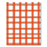 Red Bold Red Checkered Plaid Area Rug