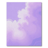 Abstract Area Purple Purple Wavy Abstract Area Rug