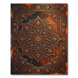 Antique Gold Mandala Persian Rug