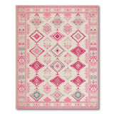 Pink Diamond Heritage Tribal Area Rug