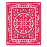 Red Red Traditional Persian Medallion Area Rug