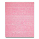 Pink Polka Dot Stripe Area Rug