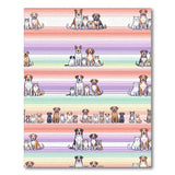 Multi-color and Patterns Colorful Cartoon Pets Kids Area Rug