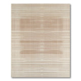 Beige Grid Fade Abstract Area Rug
