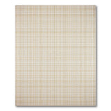 Beige and Neutral Beige Plaid Checkered Area Rug