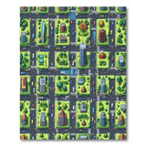 Washable Kids City Map Play Mat Area Rug, Low Pile & Non-Slip
