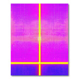 Vibrant Geometric Cross Multi-Color Area Rug