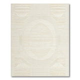 Geometric Modern Beige and Neutral Beige Geometric Modern Area Rug