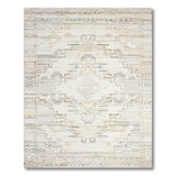 Beige Neutral Southwestern Geometric Rug