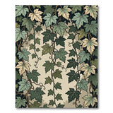 Green Lush Green Ivy Vine Area Rug
