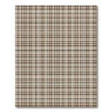 Brown and Tan Brown Tan Plaid Check Area Rug