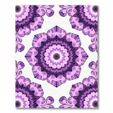 Mandala Purple Mandala Floral Area Rug
