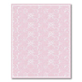 Elegant Pink Arabesque Floral Area Rug