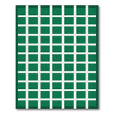 Geometric Modern Green Green White Gingham Checkered Area Rug