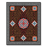 Intricate Traditional Persian Multi-Color Area Rug