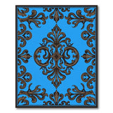 Royal Blue Ornate Persian Area Rug