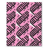 Pink Abstract Area Vibrant Pink Swirl Abstract Area Rug