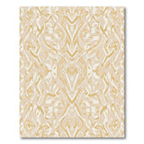 Floral Vintage Beige and Neutral Elegant Beige Floral Swirl Area Rug