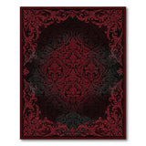 Red Traditional Persian Red Traditional Persian Area Rug