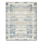 ODIKA Modern Abstract Washable Area Rug - Non-Slip Low Pile Geometric Rug for Living Room