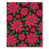 Vibrant Pink Passionflower Area Rug