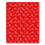Vibrant Red Cherry Fruit Pattern Area Rug