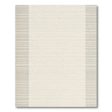 Geometric Modern Beige Grey Vertical Striped Area Rug