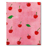 Cherry Bliss Pink Shag Area Rug