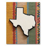 Texas Silhouette Multi-Color Southwestern Rug
