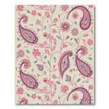 Pink Paisley Persian Area Rug