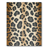 Leopard Brown and Tan Leopard Print Brown Tan Area Rug