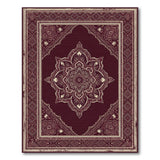 Red Mandala Persian Red Area Rug