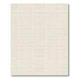 Beige Textured Vertical Stripe Rug