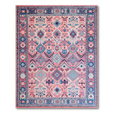 Pink Persian Geometric Area Rug