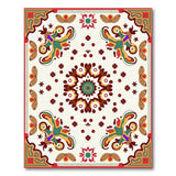 Traditional Persian Multi-color and Patterns Vibrant Multi-Color Traditional Persian Area