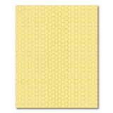 Golden Honeycomb Hexagon Area Rug