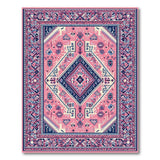 Pink Heritage Tribal Vibrant Pink Heritage Tribal Area Rug