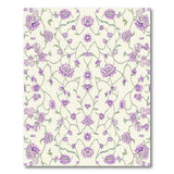 Purple Floral Vintage Purple Floral Vintage Area Rug