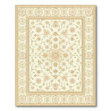 Cream Gold Traditional Persian Traditional Persian Area Rug