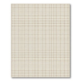 Beige and Neutral Subtle Beige Grid Geometric Area Rug