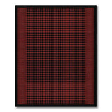 Bold Red Dots Geometric Area Rug