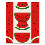 Stacked Watermelon Slices Area Rug