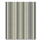 Geometric Modern Black White Striped Geometric Area Rug