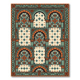 Moroccan Arched Tile Area Rug