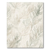 Neutral Coastal Seaweed Washable Area Rug