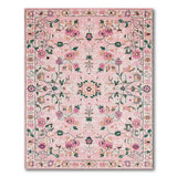Blush Pink Blush Pink Persian Floral Area Rug