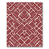 Heritage Tribal Red Heritage Tribal Geometric Area Rug