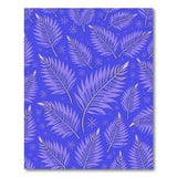 Purple Feather Star Boho Area Rug