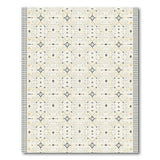 Beige Geometric Diamond Motif Area Rug