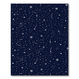 Navy Fireworks Stars Area Rug